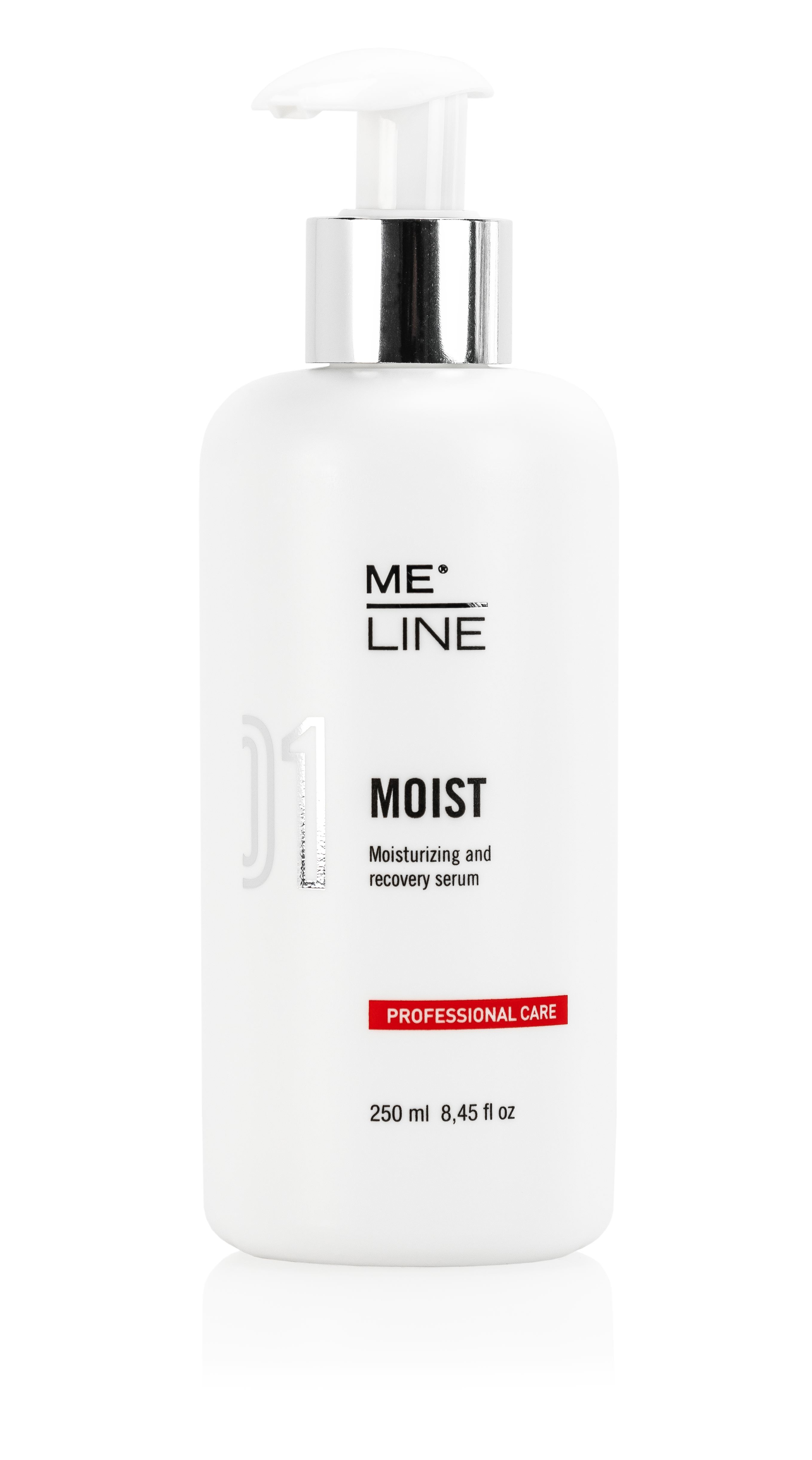 MELINE 01 MOIST: Professionelle Hautregeneration für strahlende Ergebnisse, 250 ml (Prof.)