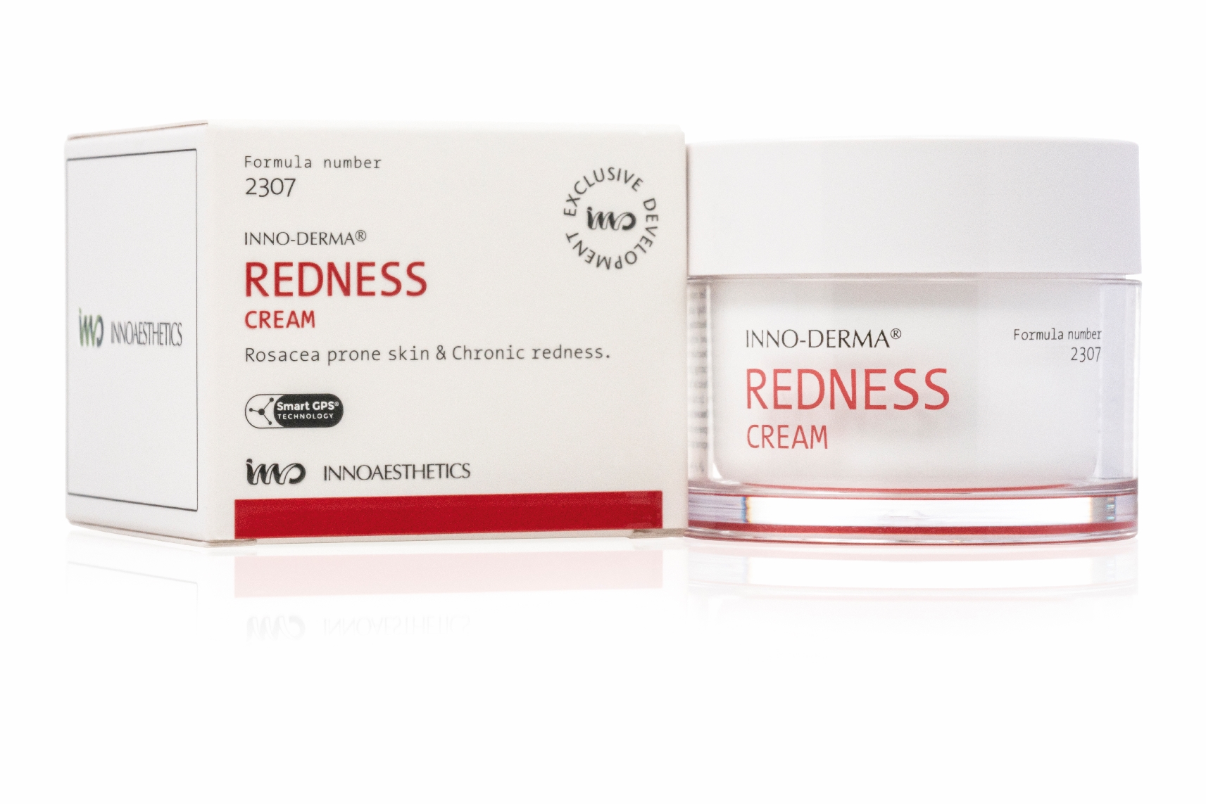INNO Derma Redness Cream: Beruhigende Feuchtigkeitscreme für zu Rötungen neigende Haut  - 50 ml INNO Derma Redness Cream: Beruhigende Feuchtigkeitscreme für zu Rötungen neigende Haut  - 50 ml