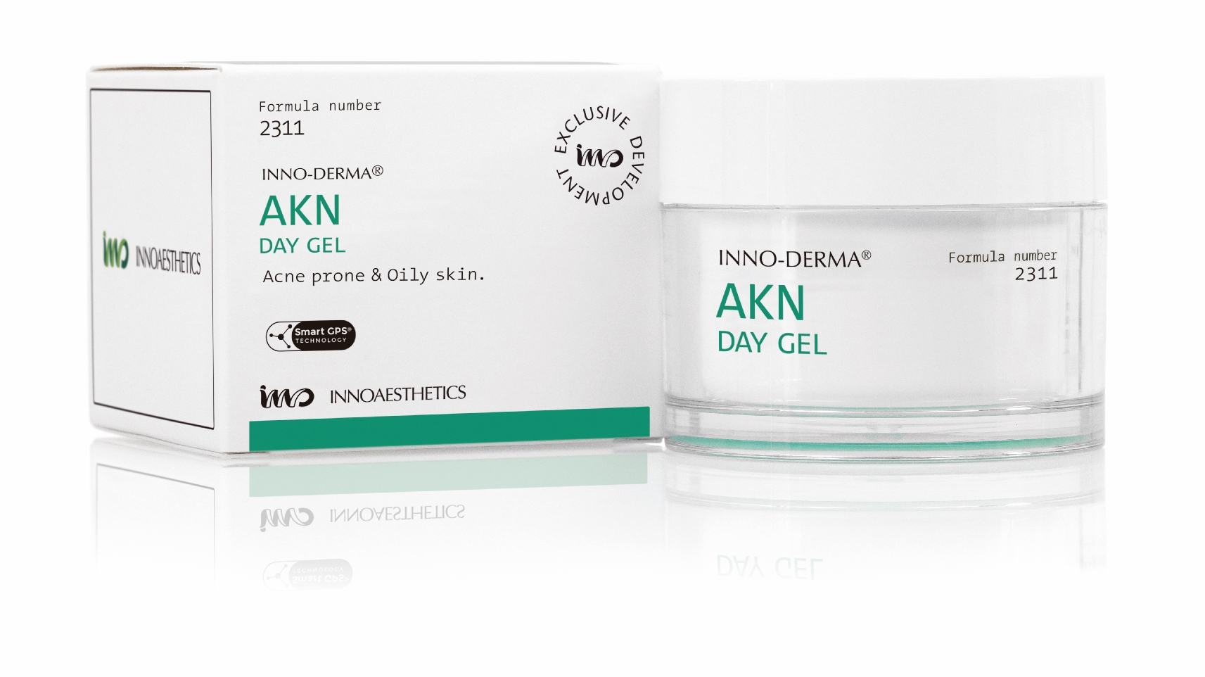 INNO Derma AKN Day Gel: Innovative Talgregulierung für Akne-anfällige Haut, 50g INNO Derma AKN Day Gel: Innovative Talgregulierung für Akne-anfällige Haut, 50g