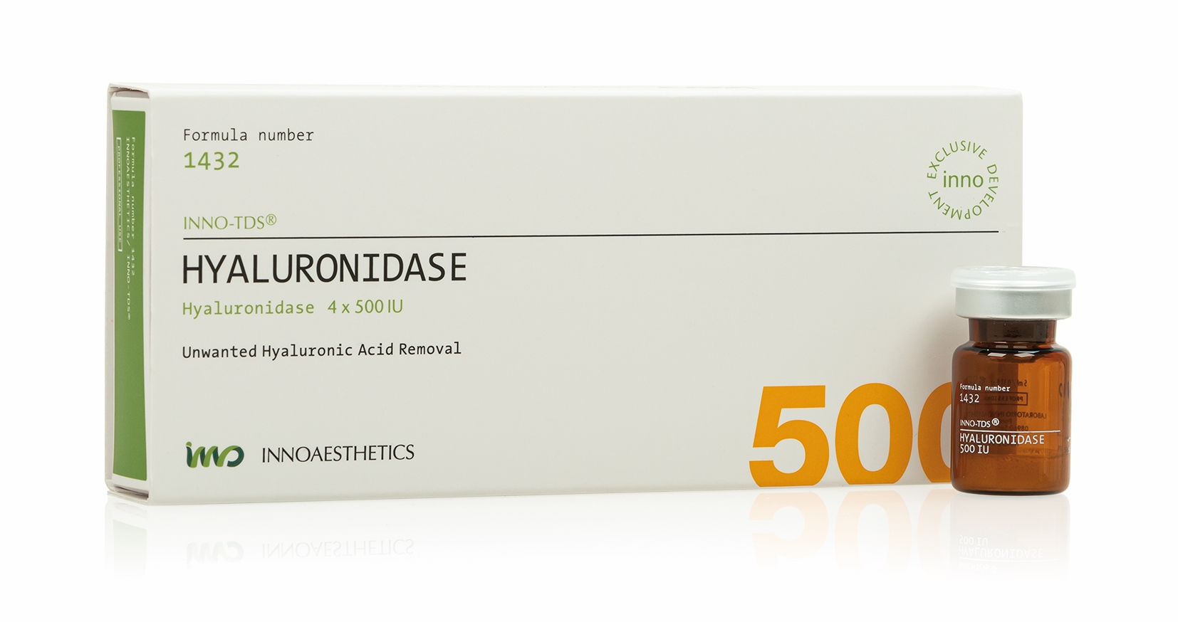 INNO TDS Hyaluronidase 500 IU 4x5ml INNO TDS Hyaluronidase 500 IU 4x5ml