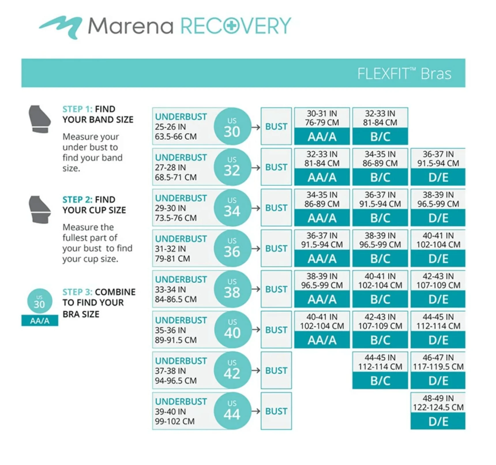 Marena Recovery B01G Kompressions BH