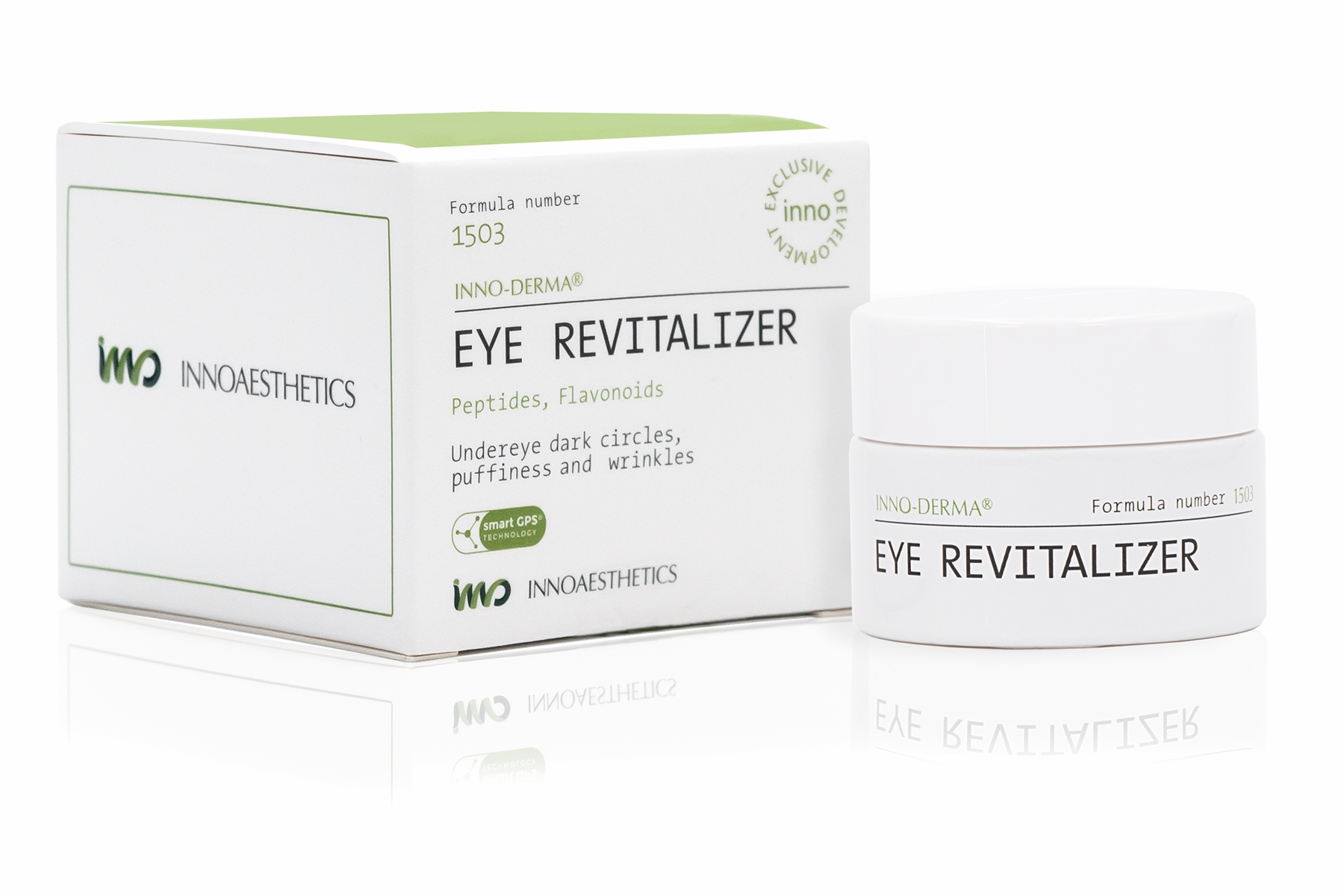 INNO Derma Eye Revitalizer: Revolutionäre Augenkonturbehandlung gegen Schwellungen und Falten - 15 g INNO Derma Eye Revitalizer: Revolutionäre Augenkonturbehandlung gegen Schwellungen und Falten - 15 g